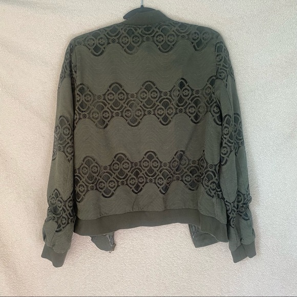 Green Bomber Jacket - Picture 5 of 5